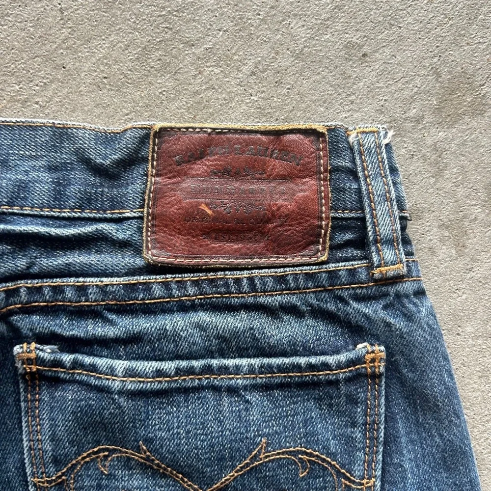 Vintage Ralph Lauren Bootcut Jeans Women's 28x34 Blue Medium Wash Denim Flare
